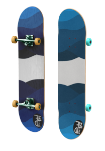 Blue Hills Deck tape and grip tape